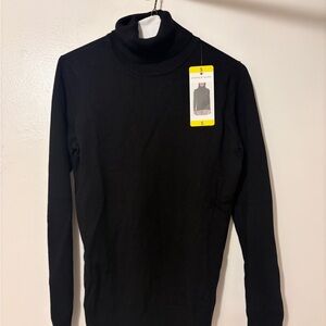 NWT Andrew Marc Black Turtleneck Sweater - women’s